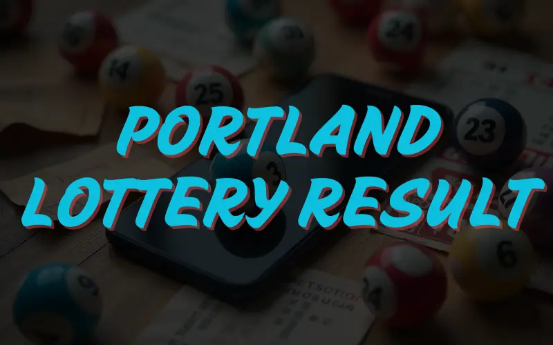 portland lottery result